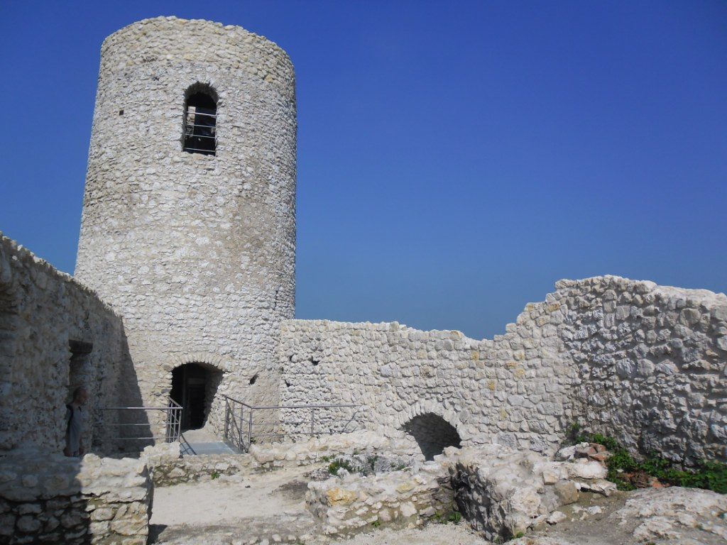 Wieża Zamku jurajski w Smoleniu